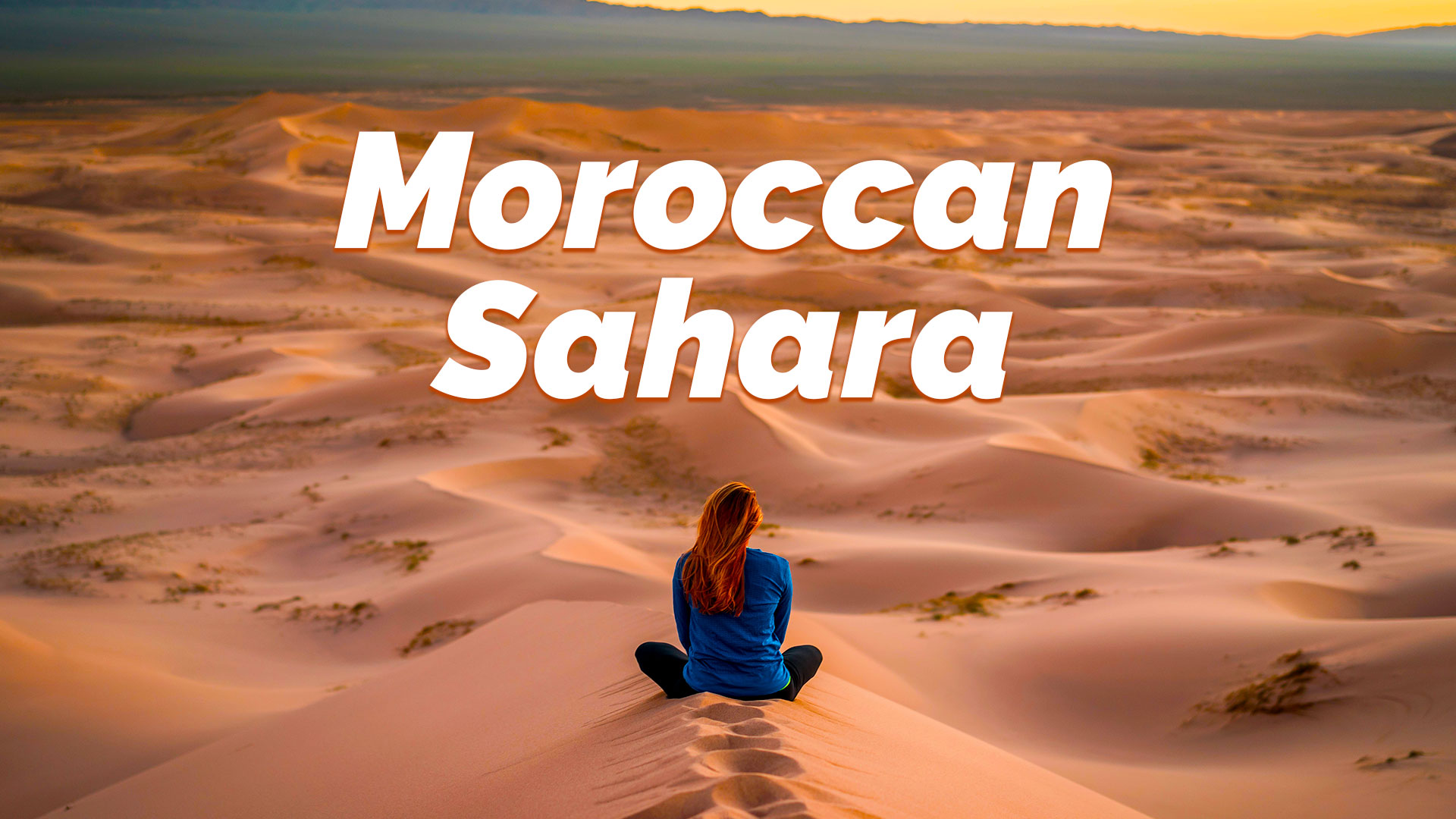Moroccan sahara